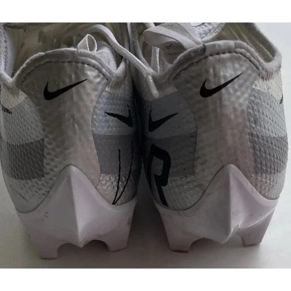 Nike Vapor Edge Pro 360 White Football Cleats Shoes Sneakers Men’s Size 8